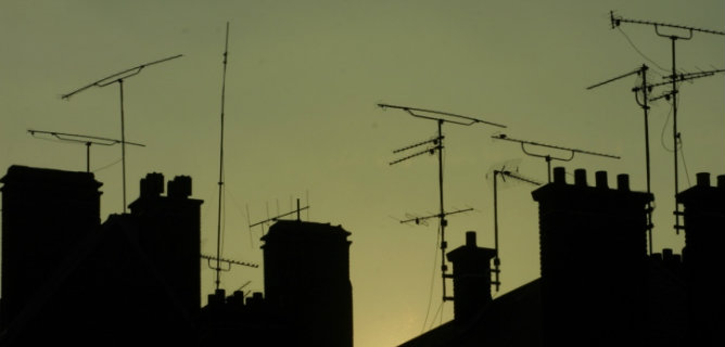 antene na krovu
