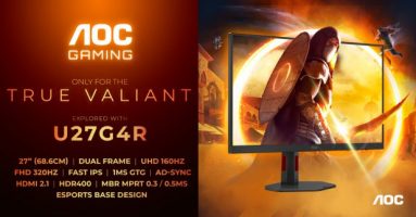 AOC U27G4R monitor na testu